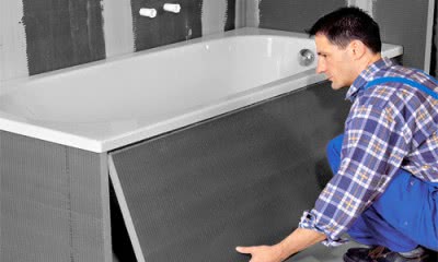 Как спрятать трубы в ванной - специальные ниши
