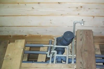 Отопление деревянного дома - скрытая система 