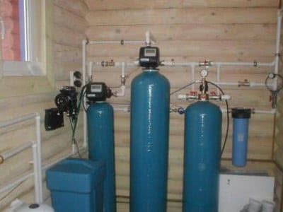 Система водоснабжения из скважины - очистка воды