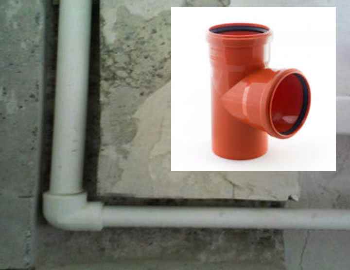 Спрятать канализационную трубу в стену