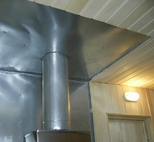 Печь для бани из металлической трубы