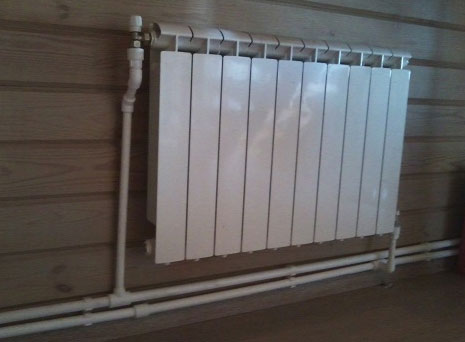 радиатор в двухтрубной системе отопления