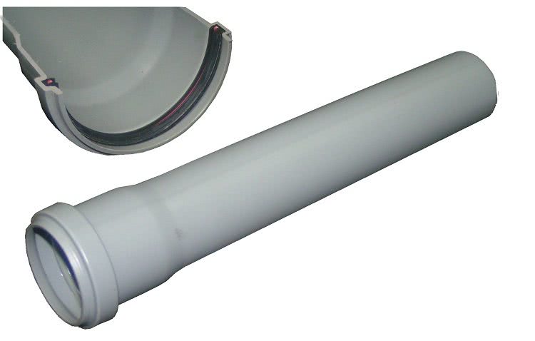 В качестве вентиляционных можно использовать канализационные трубы круглого сечения