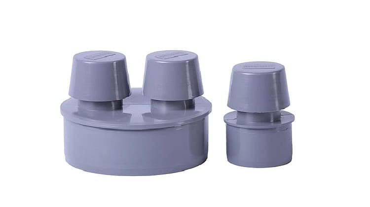 Клапаны изготавливаются из разных материалов, популярным типом является изделие из ПВХ
