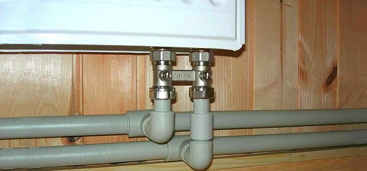 Для монтажа систем отопления в домах применяют полипропиленовые трубы