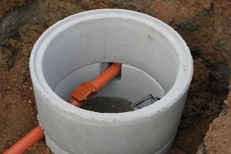 В системе наружной канализации обязательно должны присутствовать колодцы для осмотра и ремонта труб