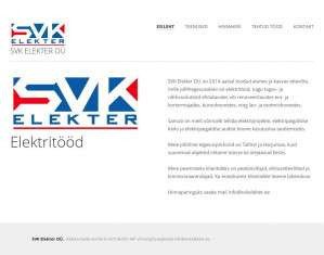 Предпросмотр для www.svkelekter.ee — Svk Elekter O