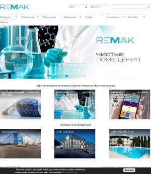 Предпросмотр для www.remak.eu — Ремак