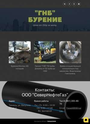 Предпросмотр для gnbtyumen.tb.ru — СеверНефтеГаз